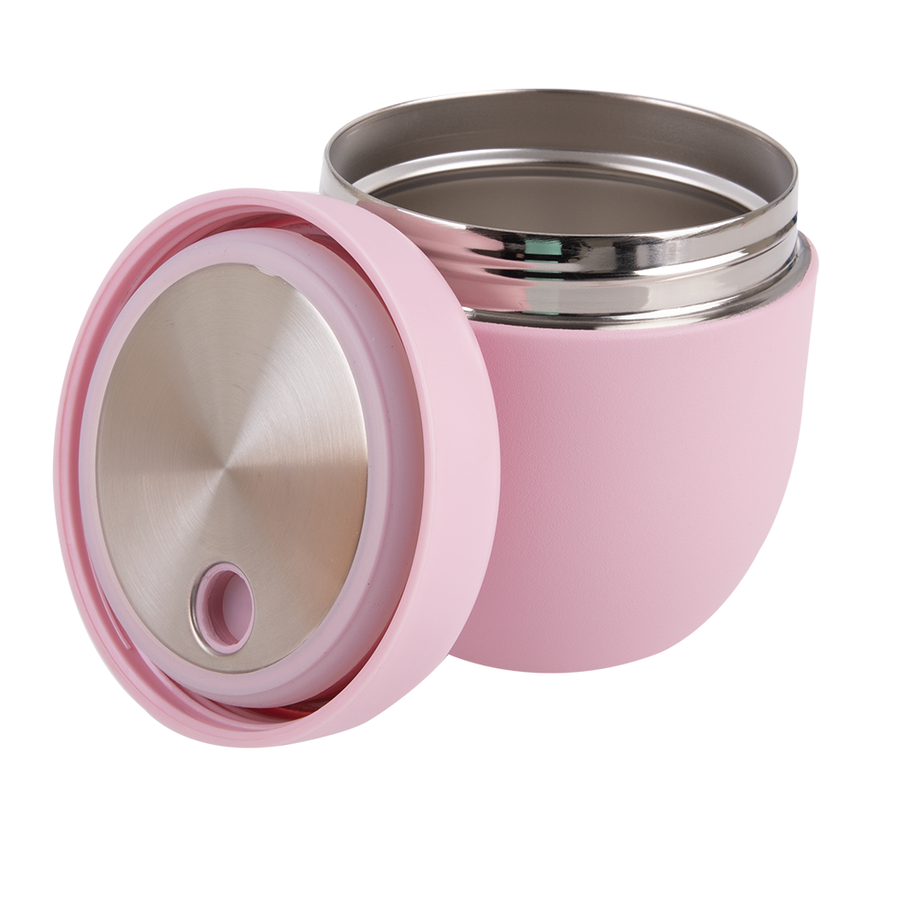 Oasis Lid Only For 8927 Stainless Steel Double Wall Insulated Food Pod 470ml - Carnation