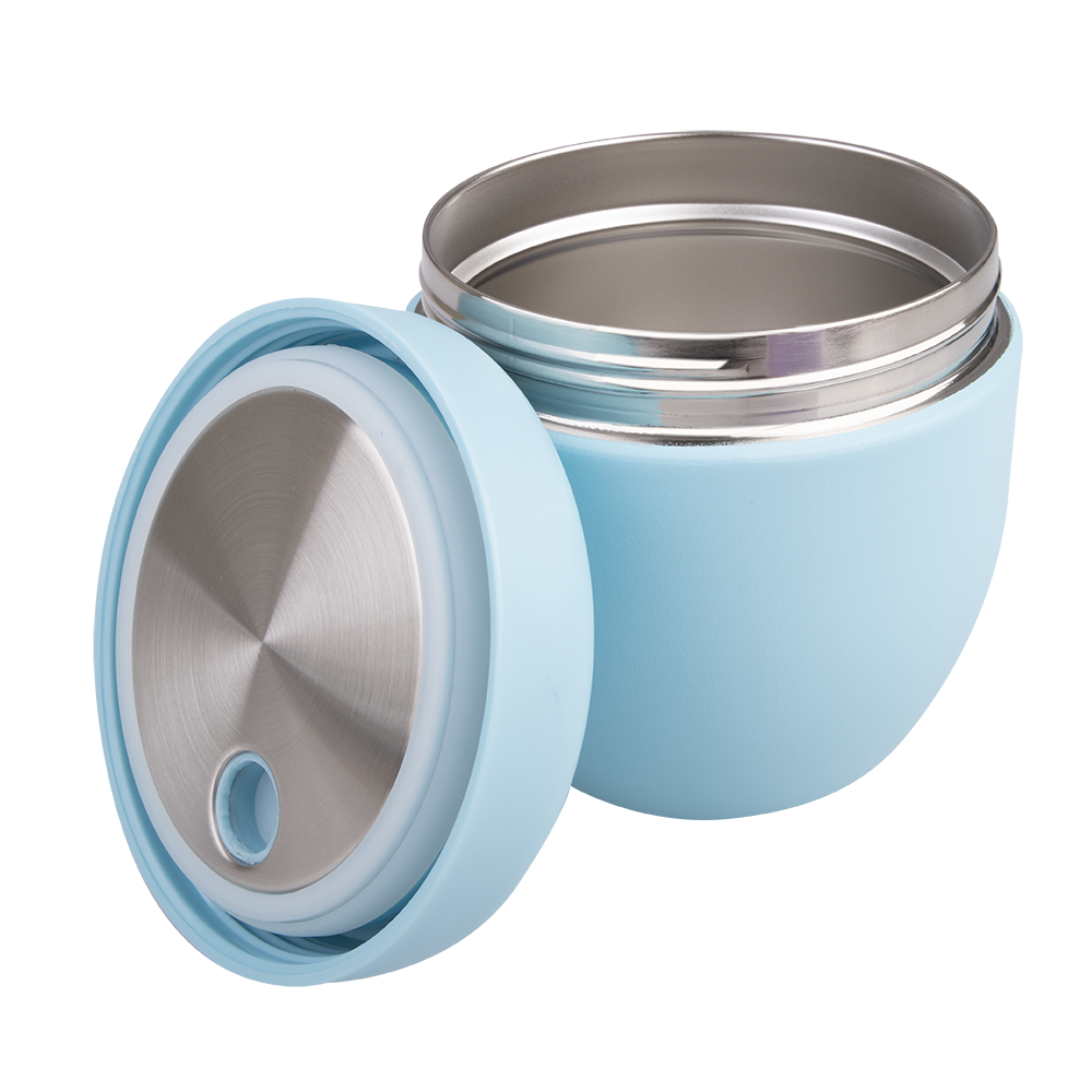 Oasis Lid Only For 8927 Stainless Steel Double Wall Insulated Food Pod 470ml - Island Blue