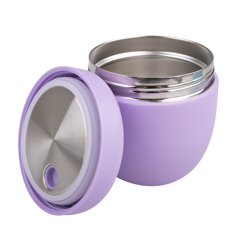 Oasis Lid Only For 8927 Stainless Steel Double Wall Insulated Food Pod 470ml - Lavender