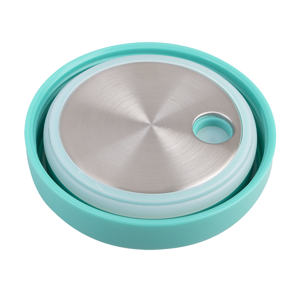 Oasis Lid Only For 8927 Stainless Steel Double Wall Insulated Food Pod 470ml - Turquoise