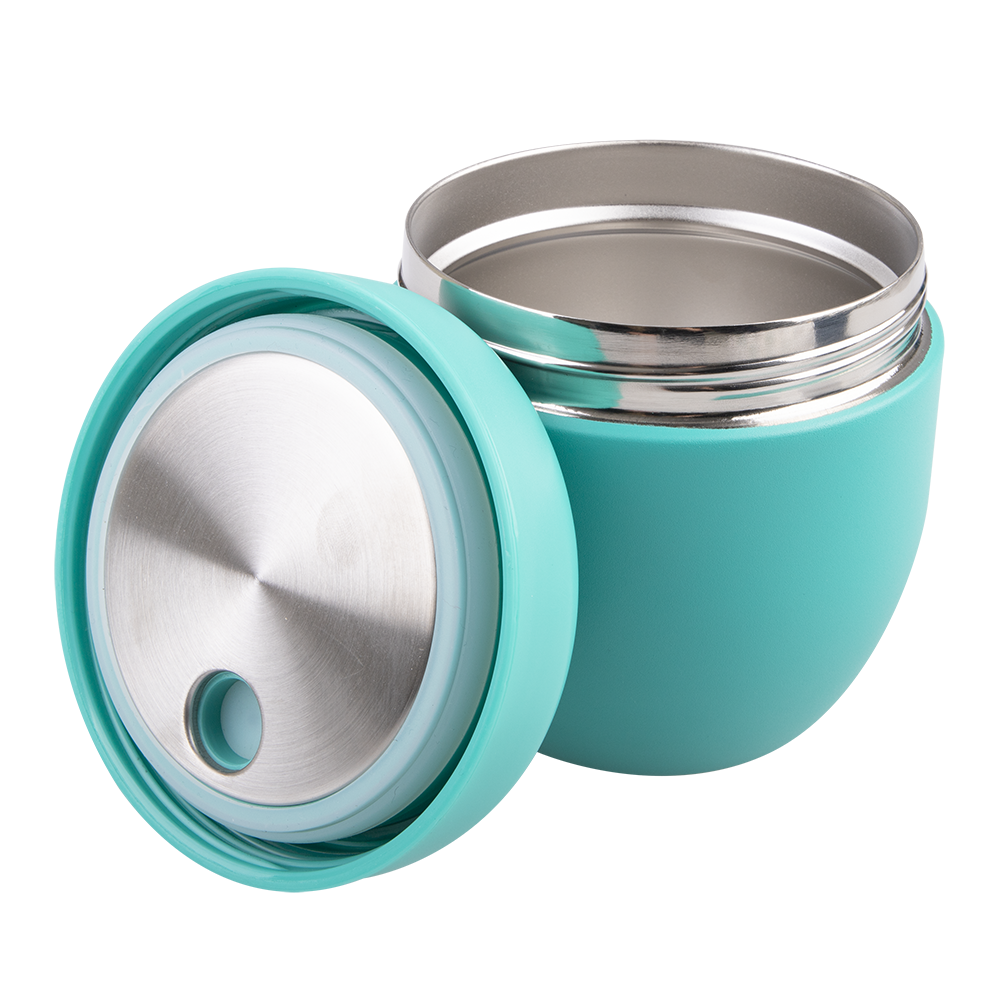 Oasis Lid Only For 8927 Stainless Steel Double Wall Insulated Food Pod 470ml - Turquoise