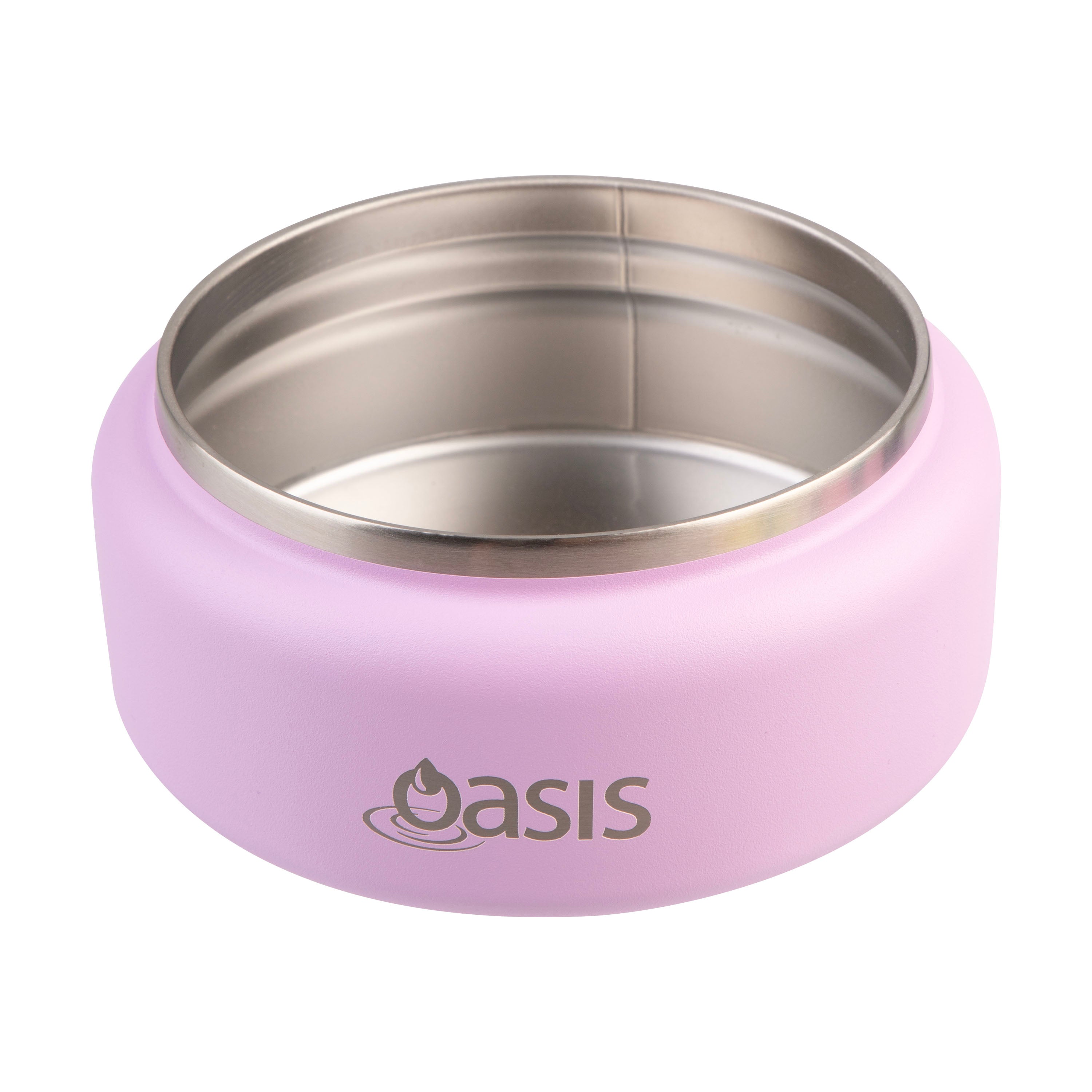 Oasis Double Wall Food Flask with Quick Release Lid 230ml - Bubblegum Pink