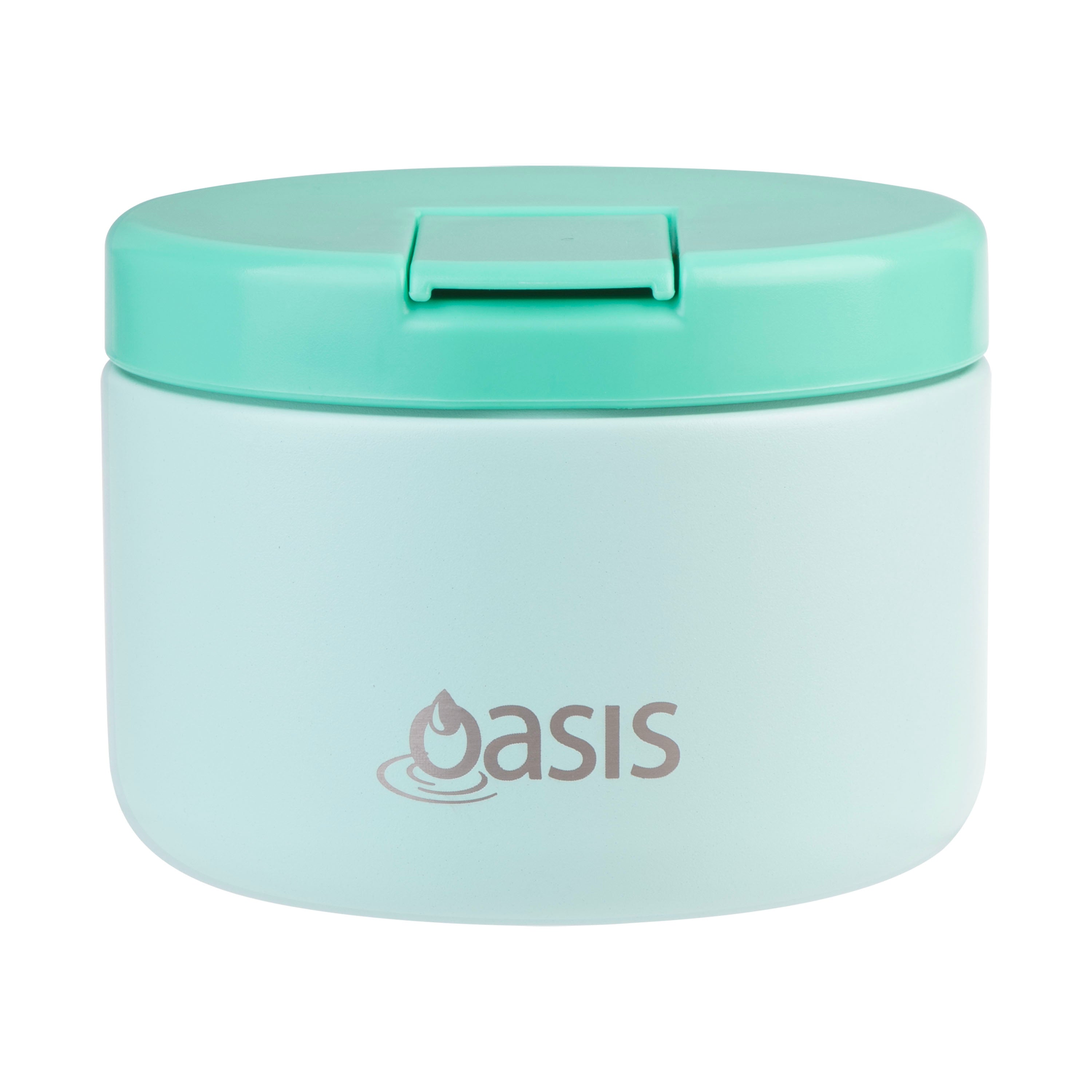 Oasis Double Wall Food Flask with Quick Release Lid 300ml - Mint
