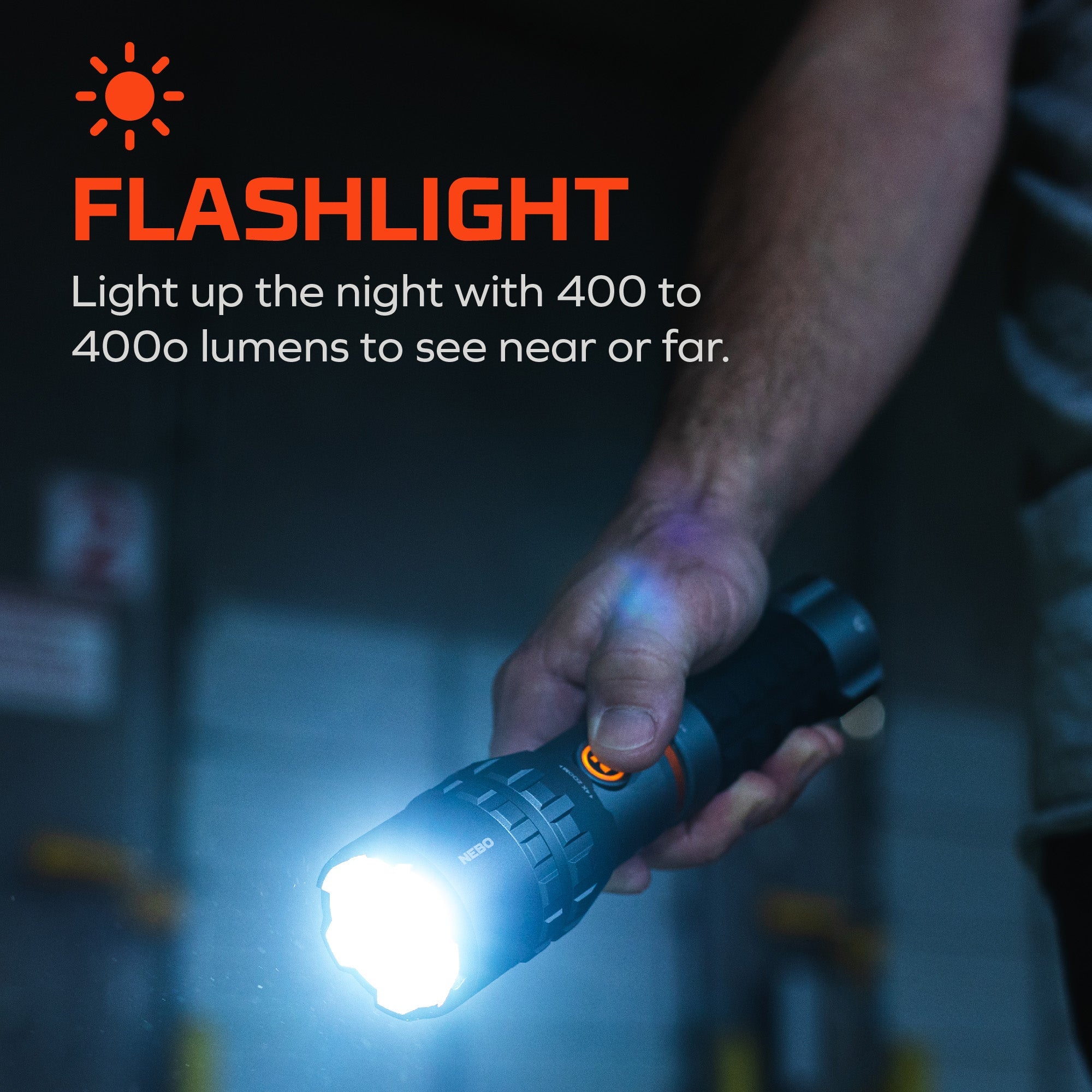 Nebo Slyde King 4K Flashlight