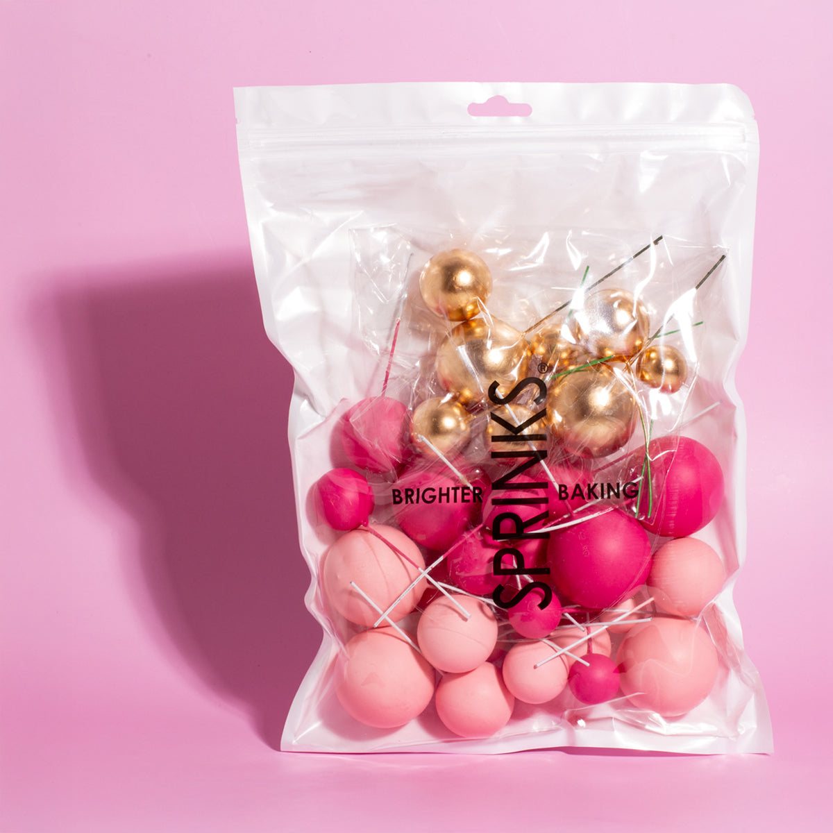 Sprinks 32 Cake Ball Toppers Pretty In Pink