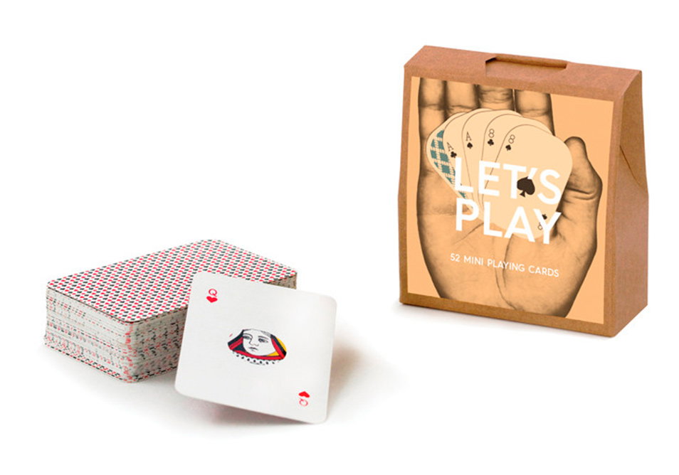 Teroforma Bottleneck Mini Lets Play Playing Cards Set