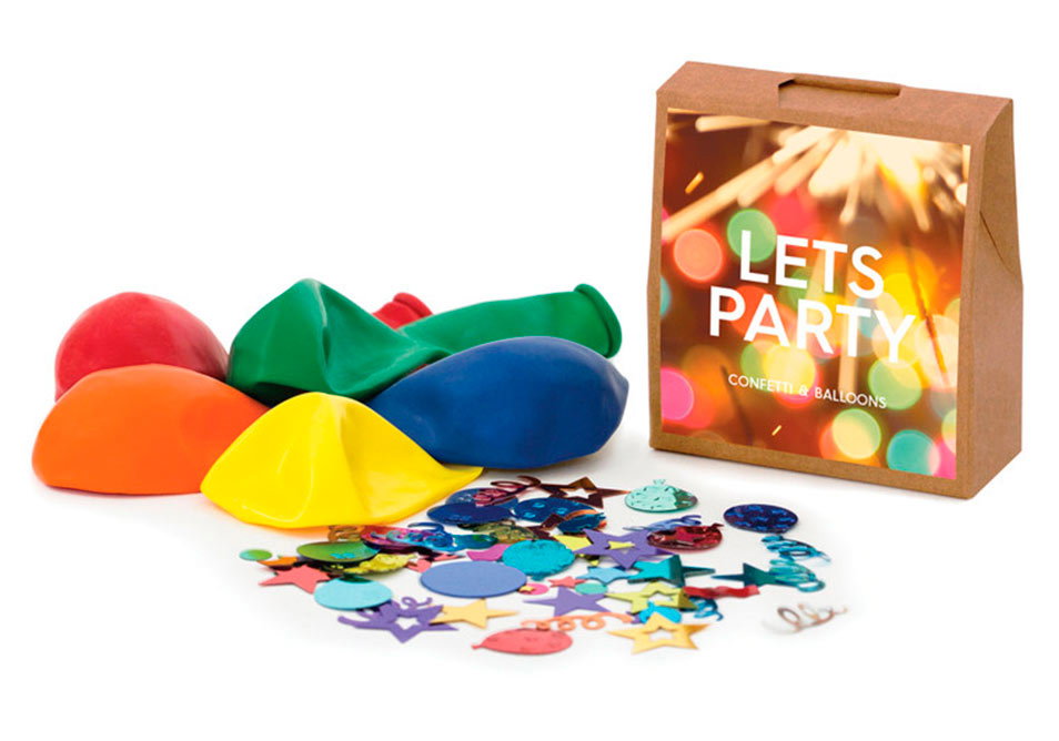 Teroforma Bottleneck Mini Lets Party Decoration Set