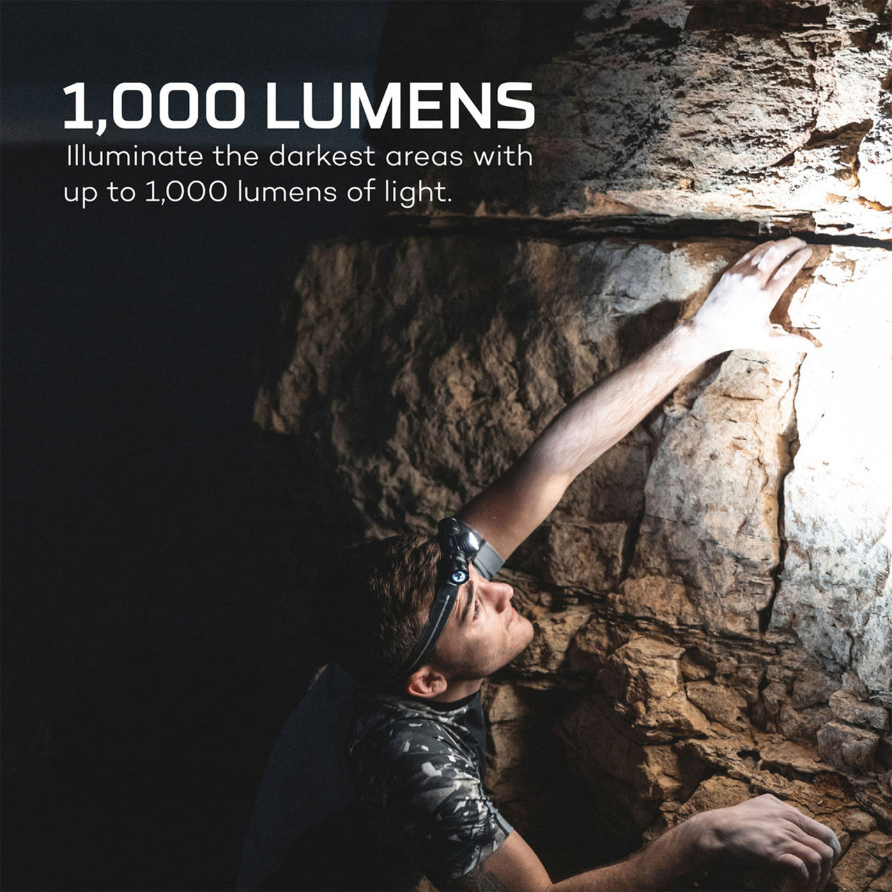 Nebo Transcend 1000 Rechargeable Headlamp