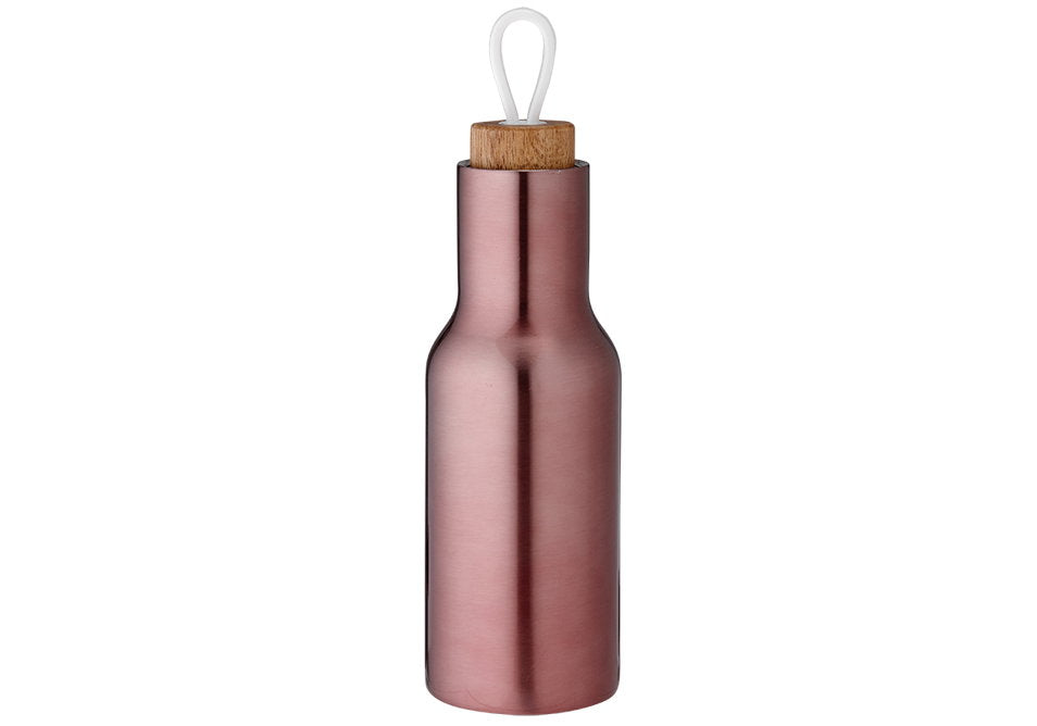 Tempa Metallic Rose Drink Bottle