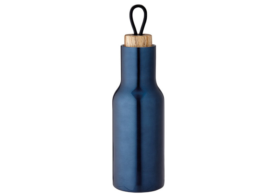 Tempa Metallic Blue Drink Bottle