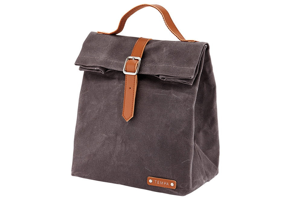 Tempa Buckle Insulated Slate Grey Lunch Bag