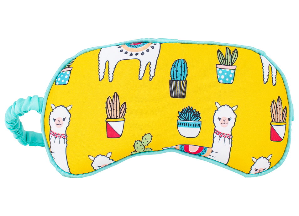 Porta by Ladelle Pamper Llama Eye Mask