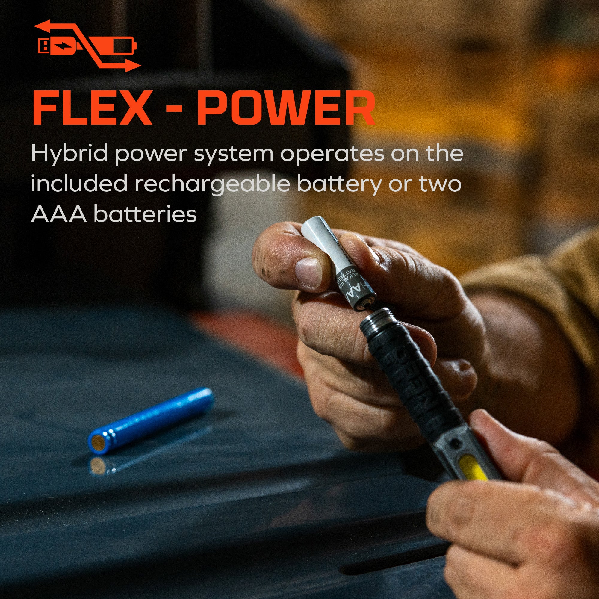 Nebo Lil Larry 500 Rechargeable Work Light