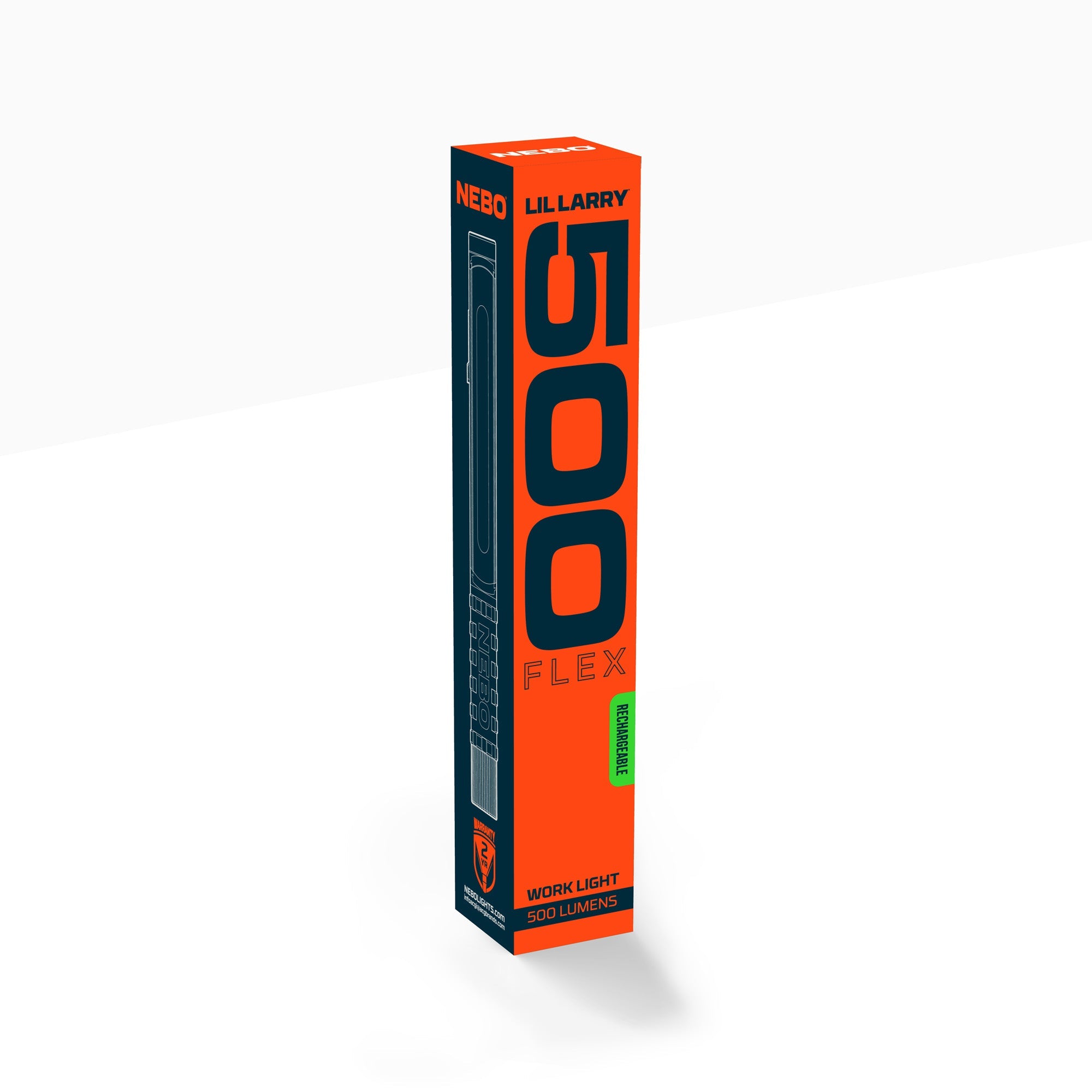 Nebo Lil Larry 500 Rechargeable Work Light