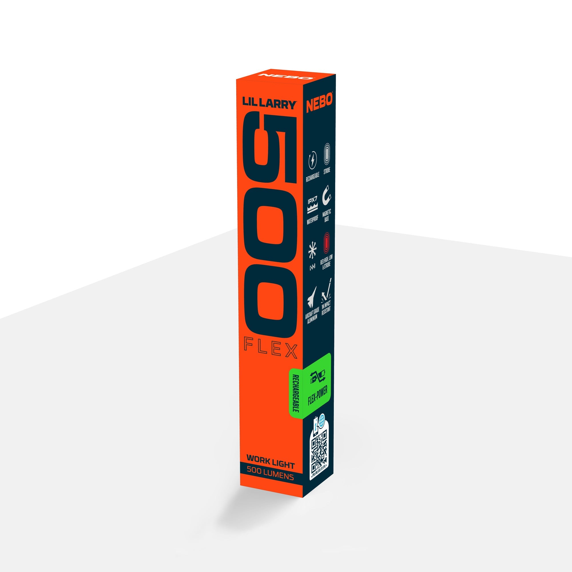 Nebo Lil Larry 500 Rechargeable Work Light