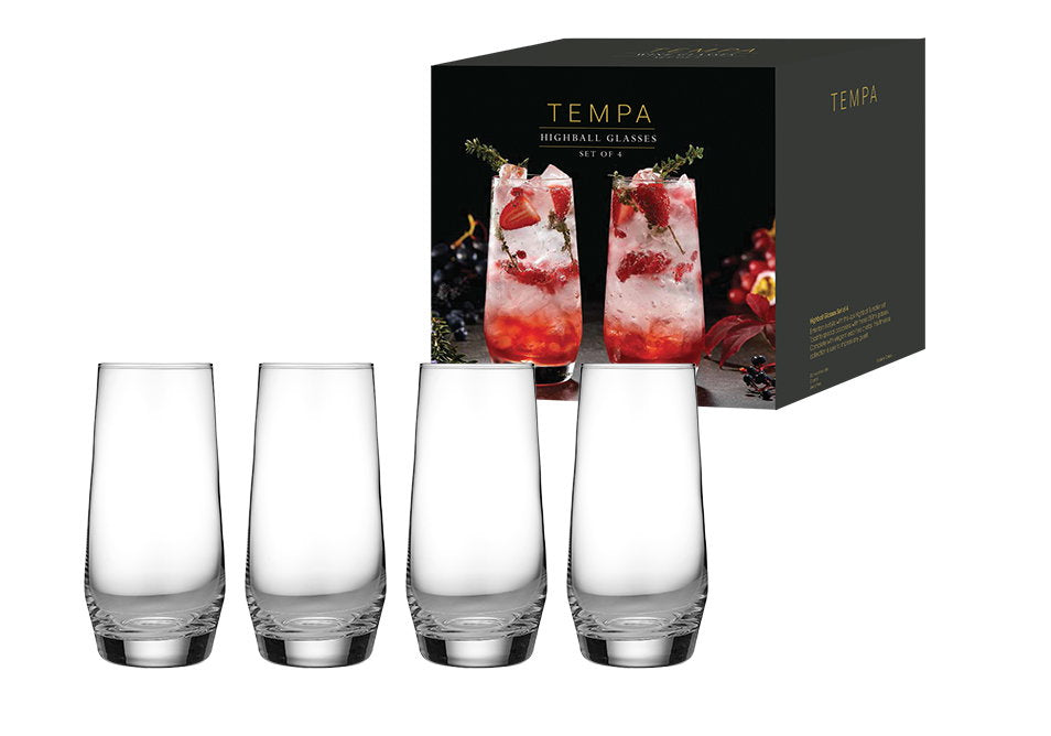 Tempa Quinn 4pk Highball Tumbler