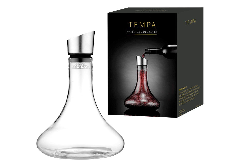 Tempa Quinn Waterfall Wine Decanter