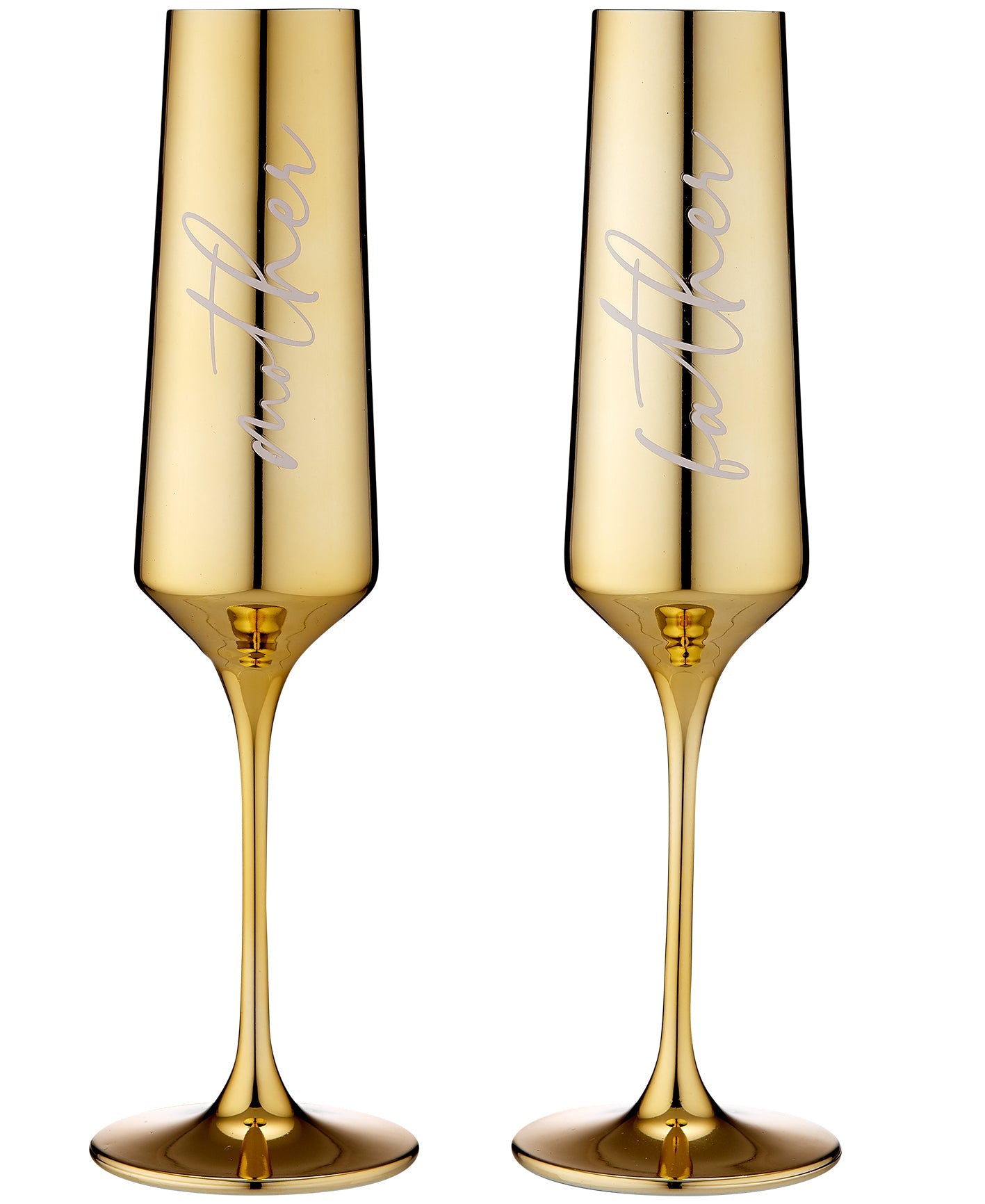 Tempa Celebration Mother & Father 2pk Champagne Glass