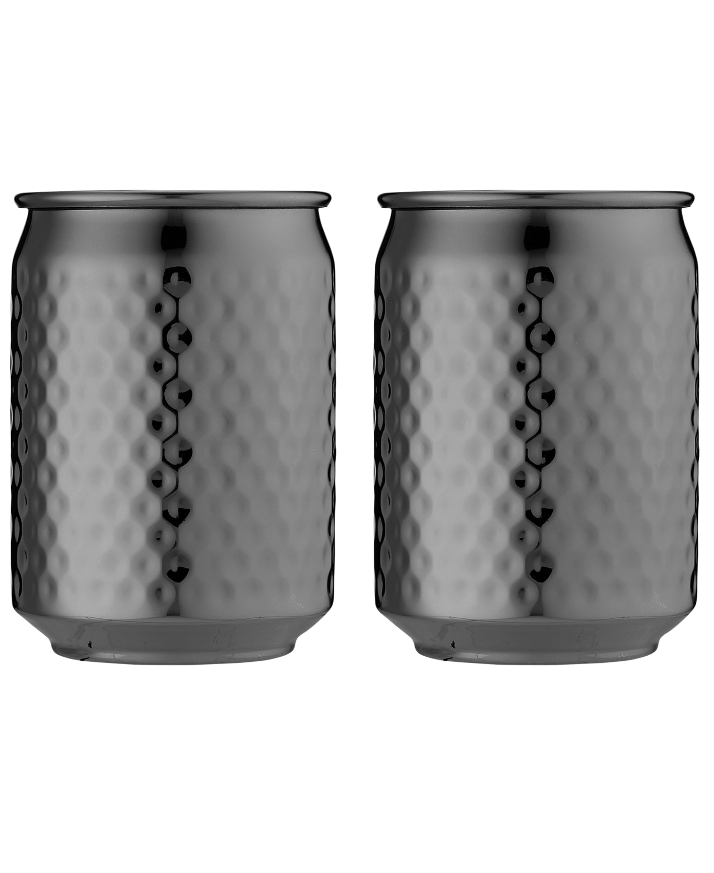 Tempa Spencer Hammered Black 2pk Tumbler