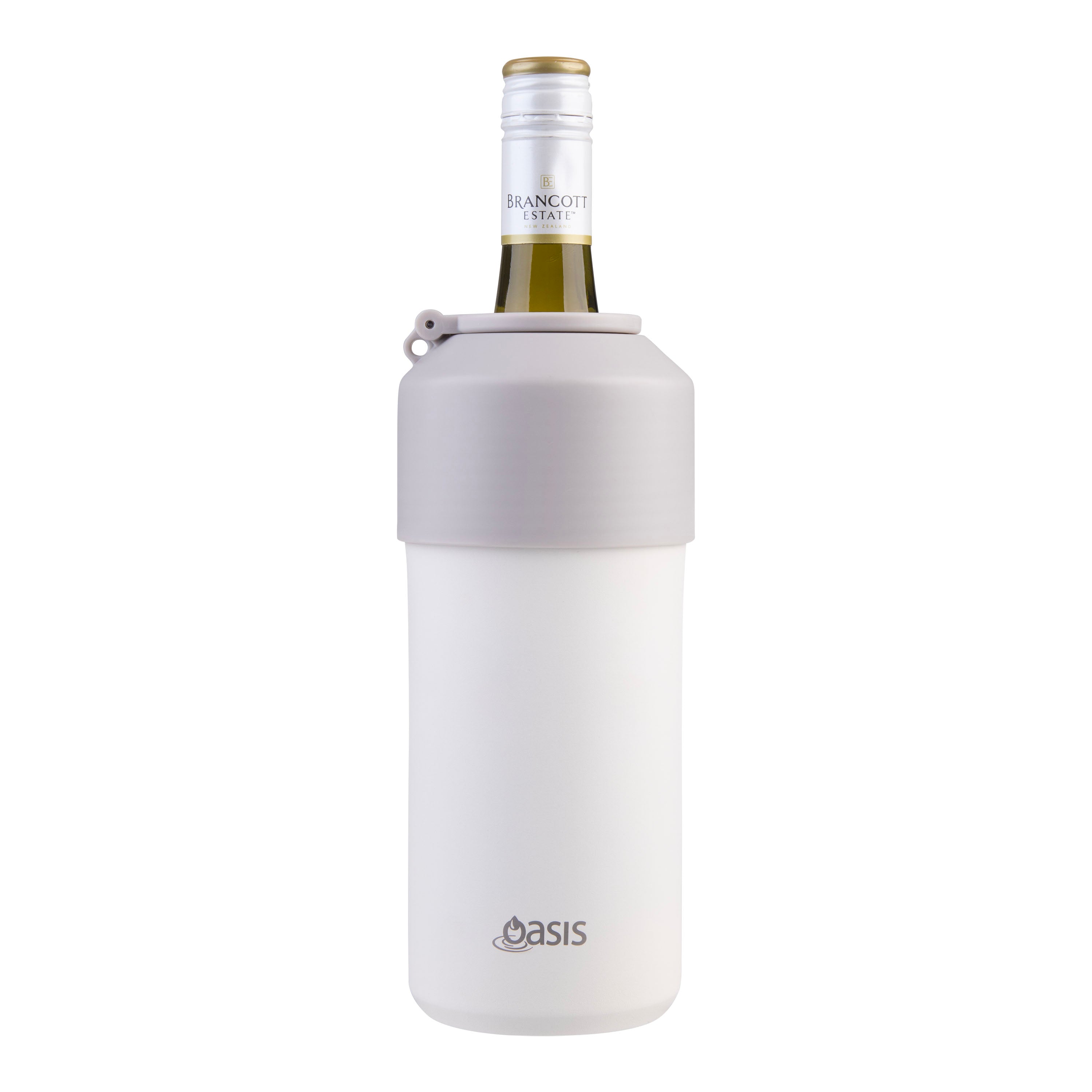 Oasis Stainless Steel Double Wall Adjustable Wine Cooler - Linen
