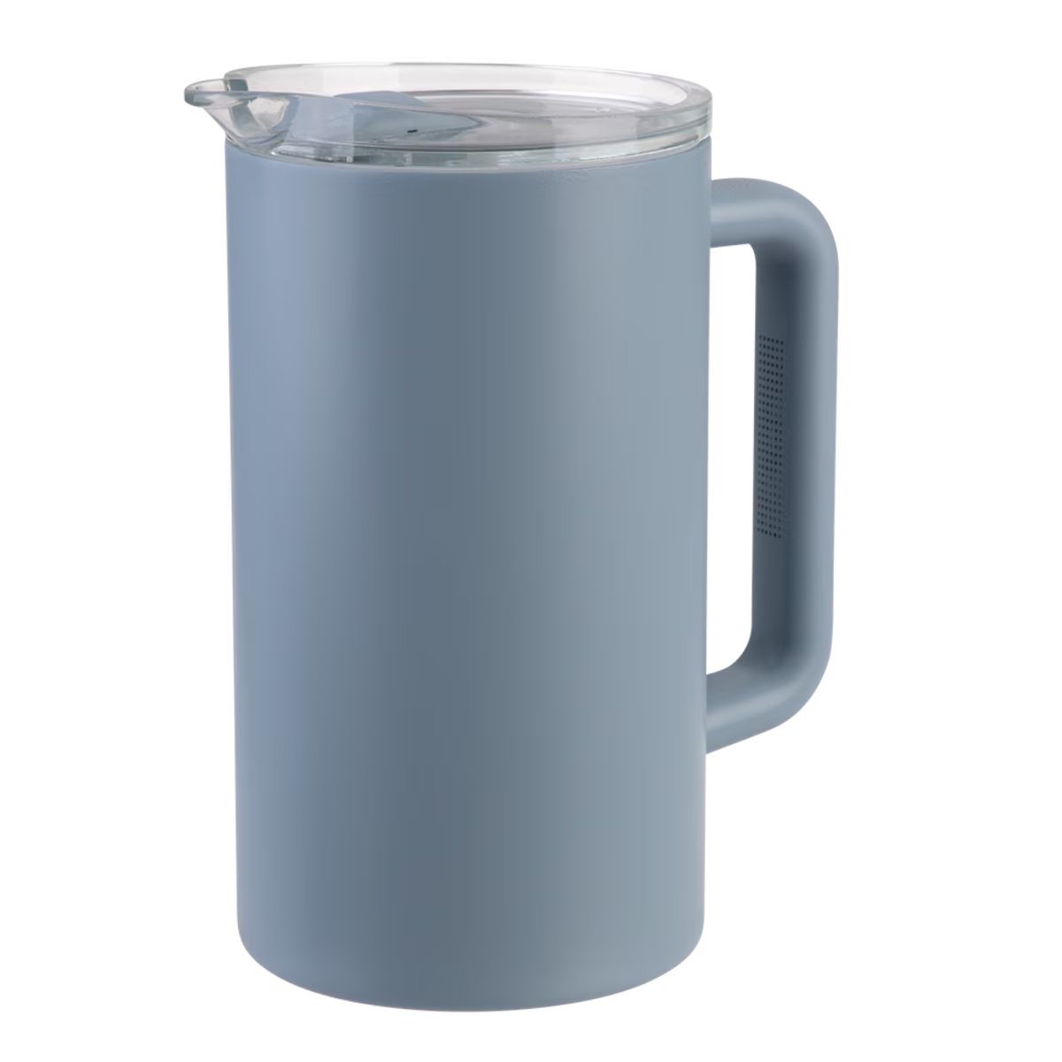 Oasis Ceramic Lined Stainless Steel Triple Wall Water Pitcher 1.5L - Hazy Blue