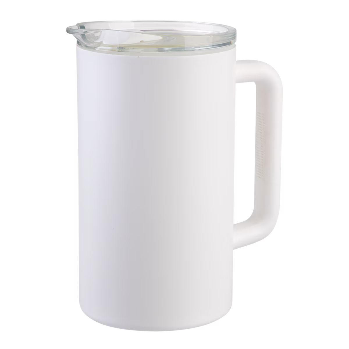 Oasis Ceramic Lined Stainless Steel Triple Wall Water Pitcher 1.5L - White