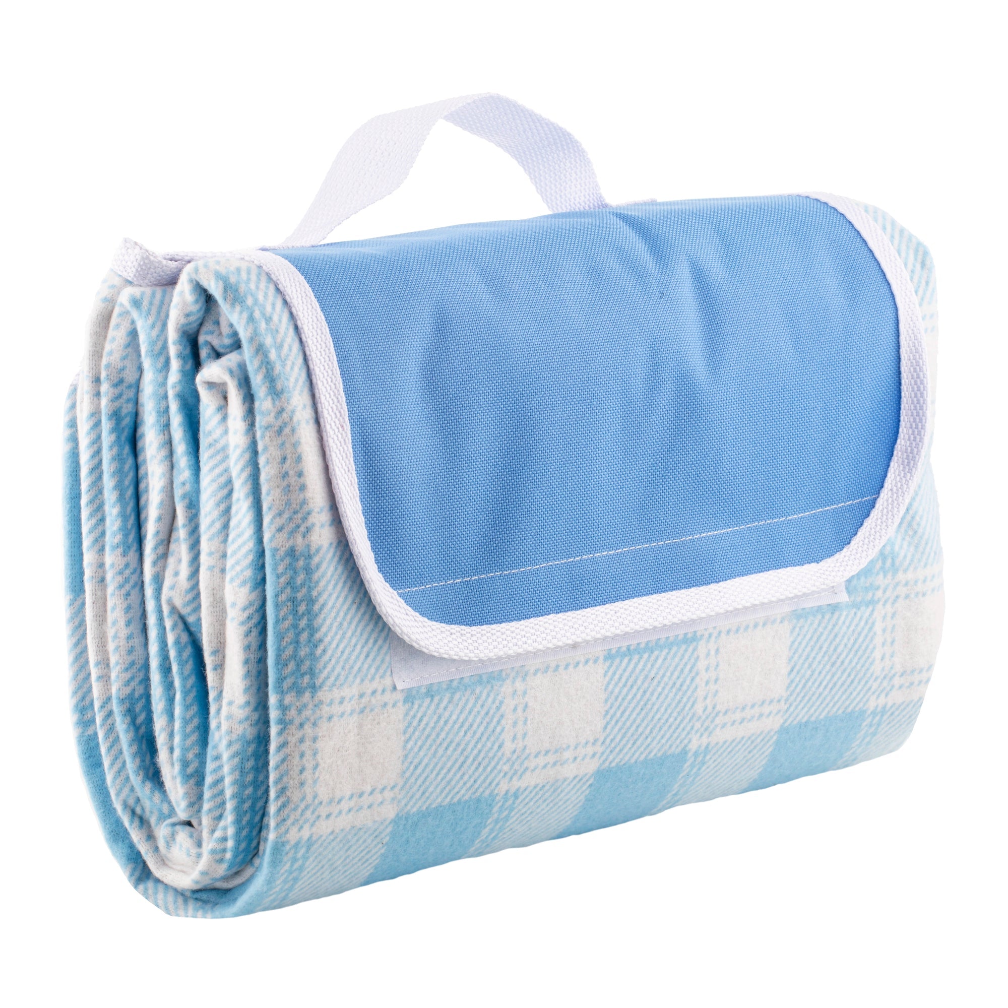 Porta by Ladelle Delilah Blue Picnic Blanket