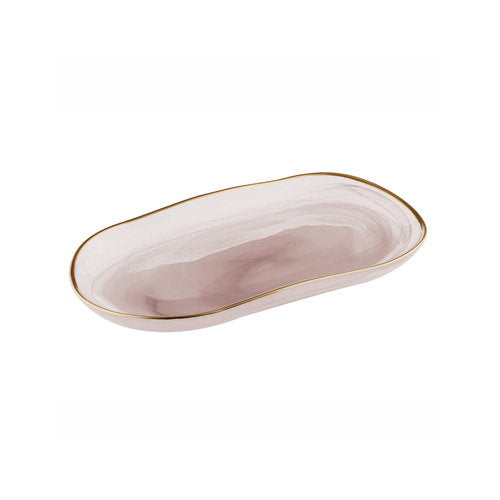 Tempa Ismay Pink Small Oblong Platter