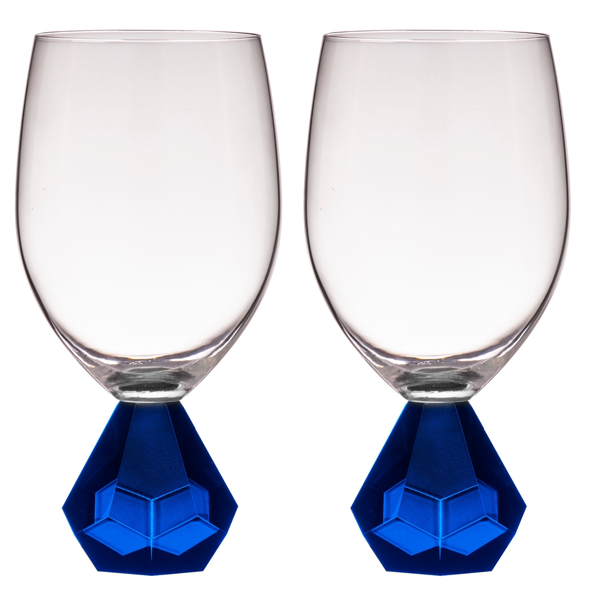 Tempa Zhara Sapphire 2pk Wine Glass
