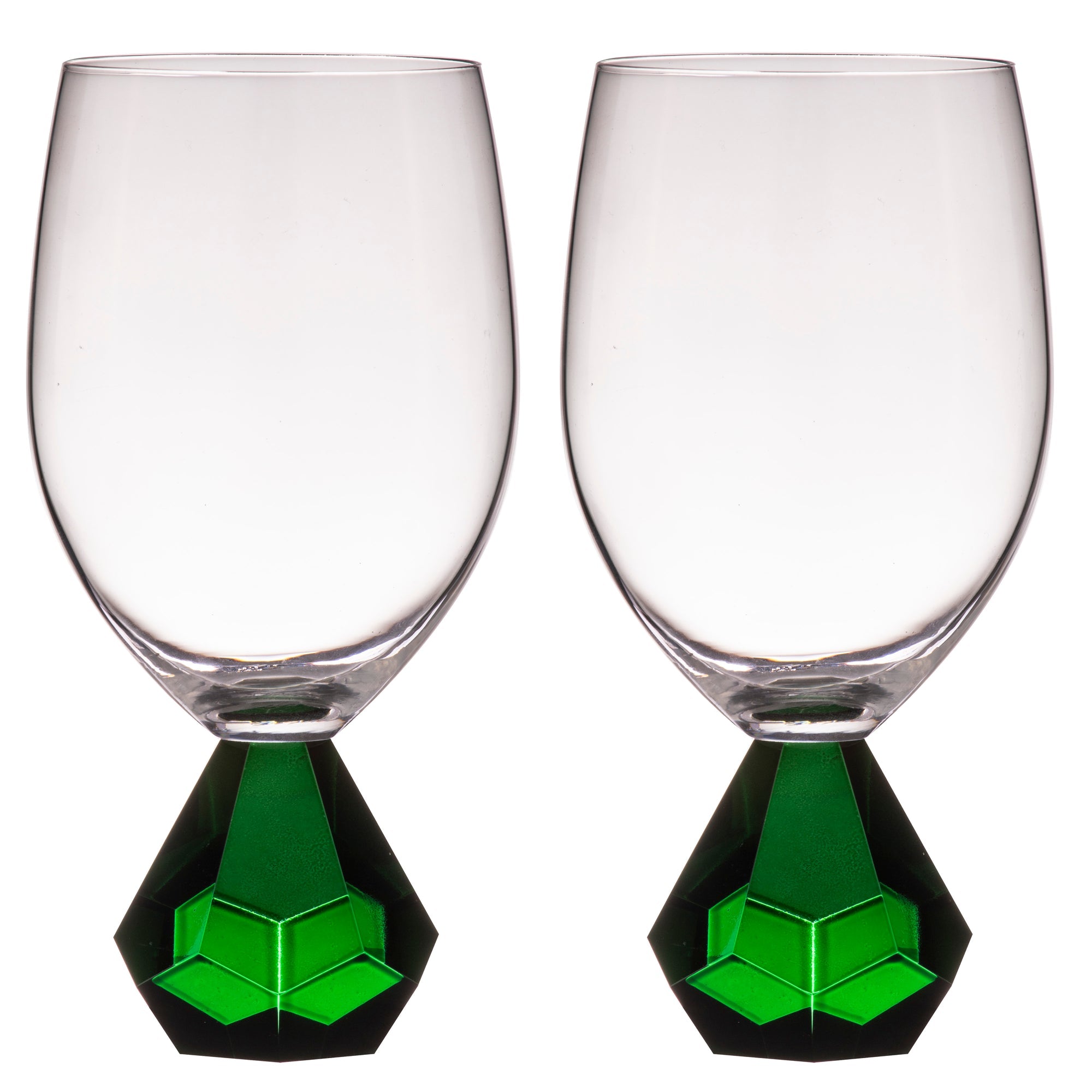 Tempa Zhara Emerald 2pk Wine Glass