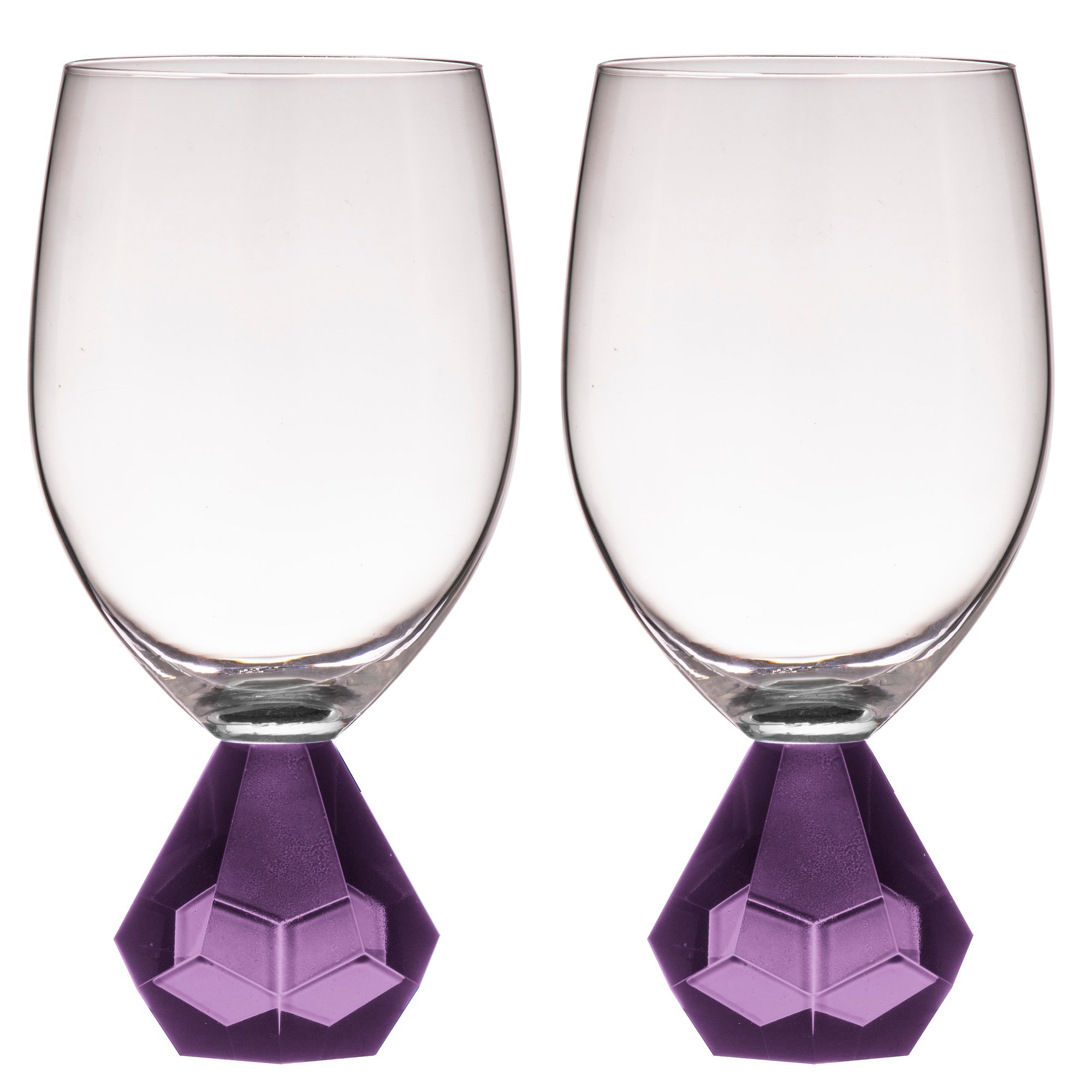 Tempa Zhara Amethyst 2pk Wine Glass