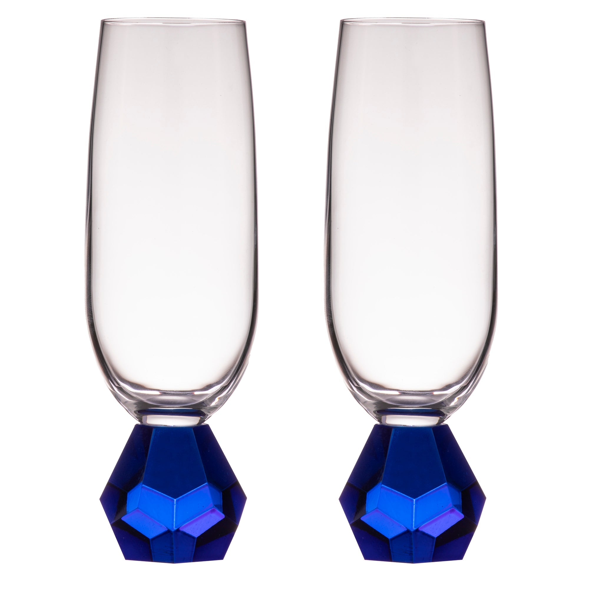 Tempa Zhara Sapphire 2pk Champagne Glass