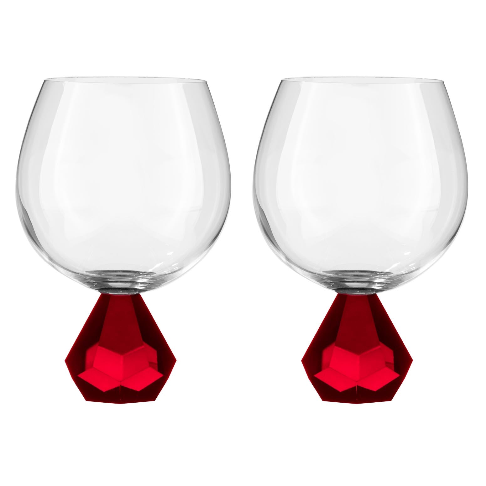 Tempa Zhara Ruby 2pk Gin Glass