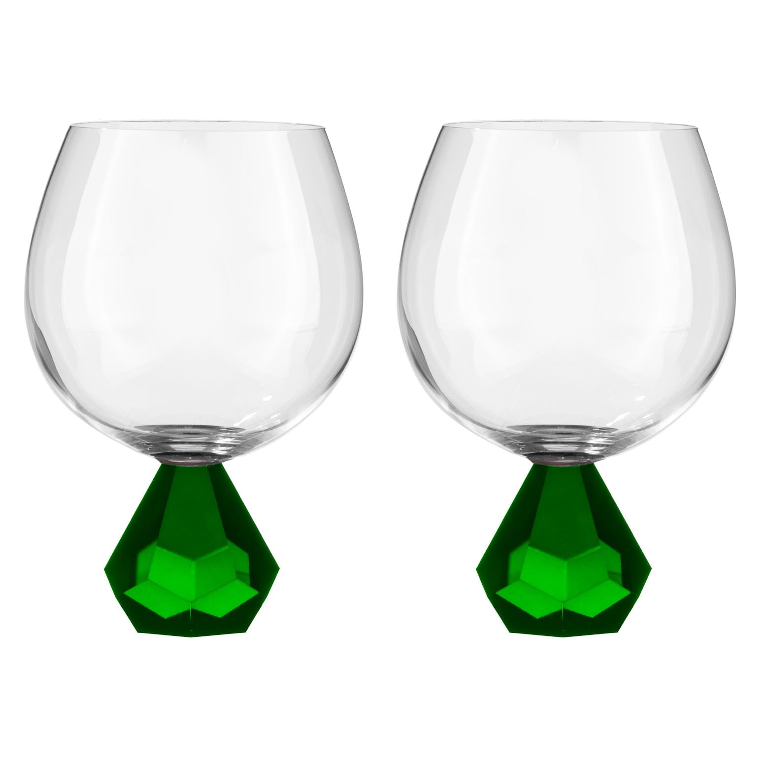 Tempa Zhara Emerald 2pk Gin Glass