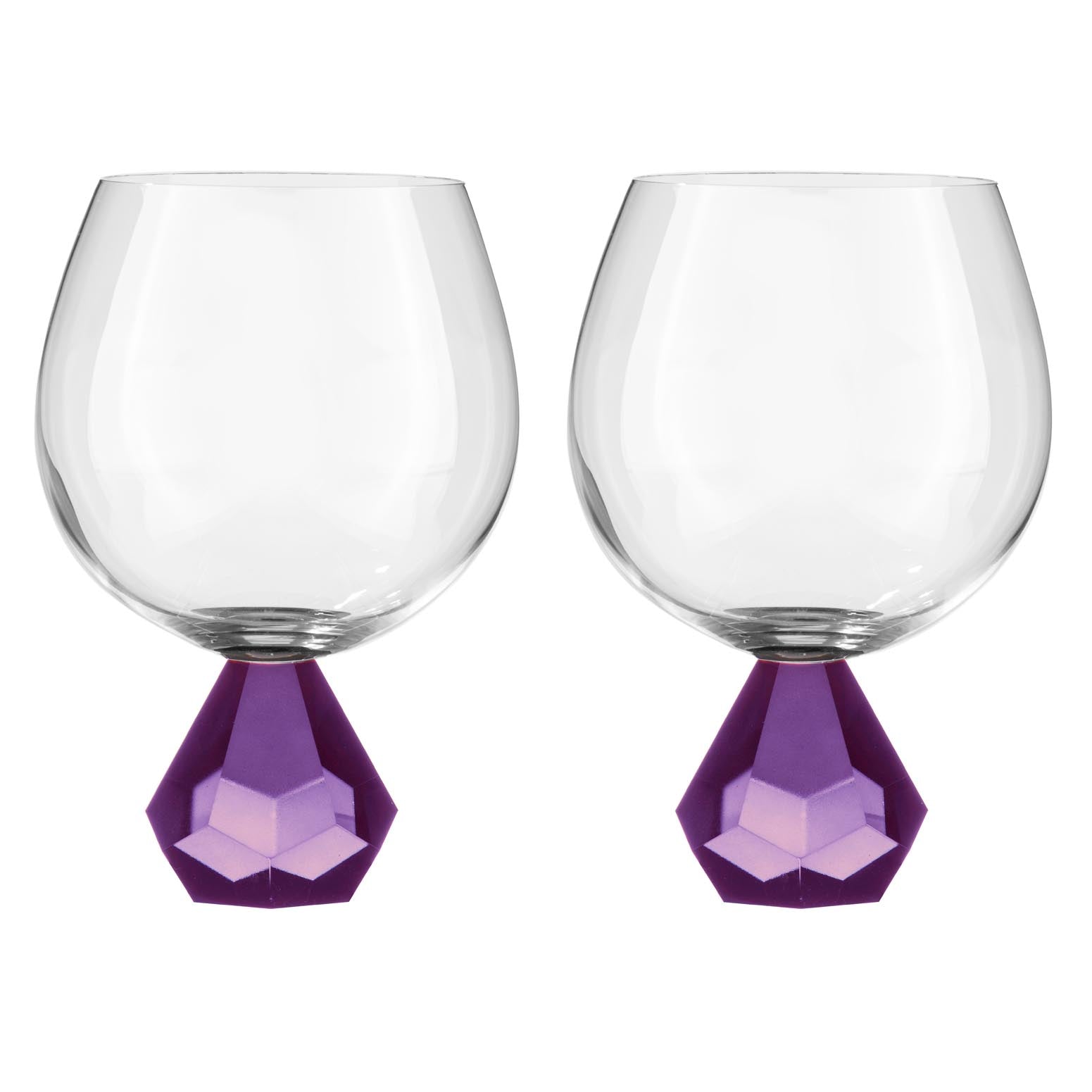 Tempa Zhara Amethyst 2pk Gin Glass