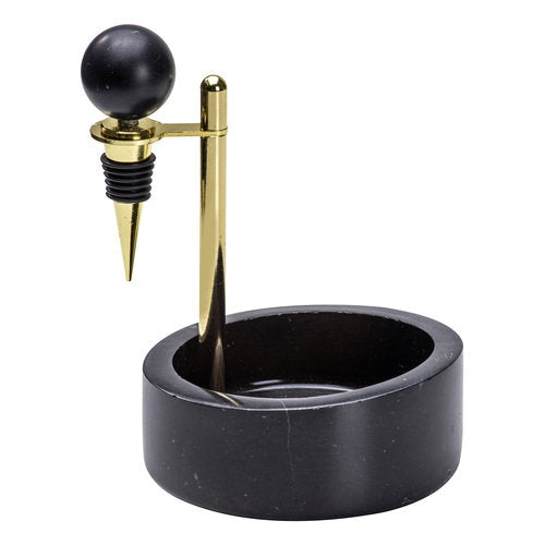 Tempa Emerson Black Wine Holder Set