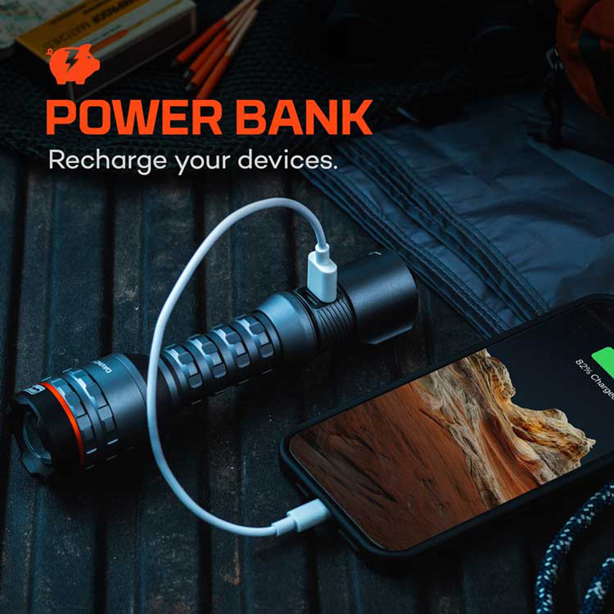 Nebo Davinci 800 Rechargeable Flashlight and Power Bank
