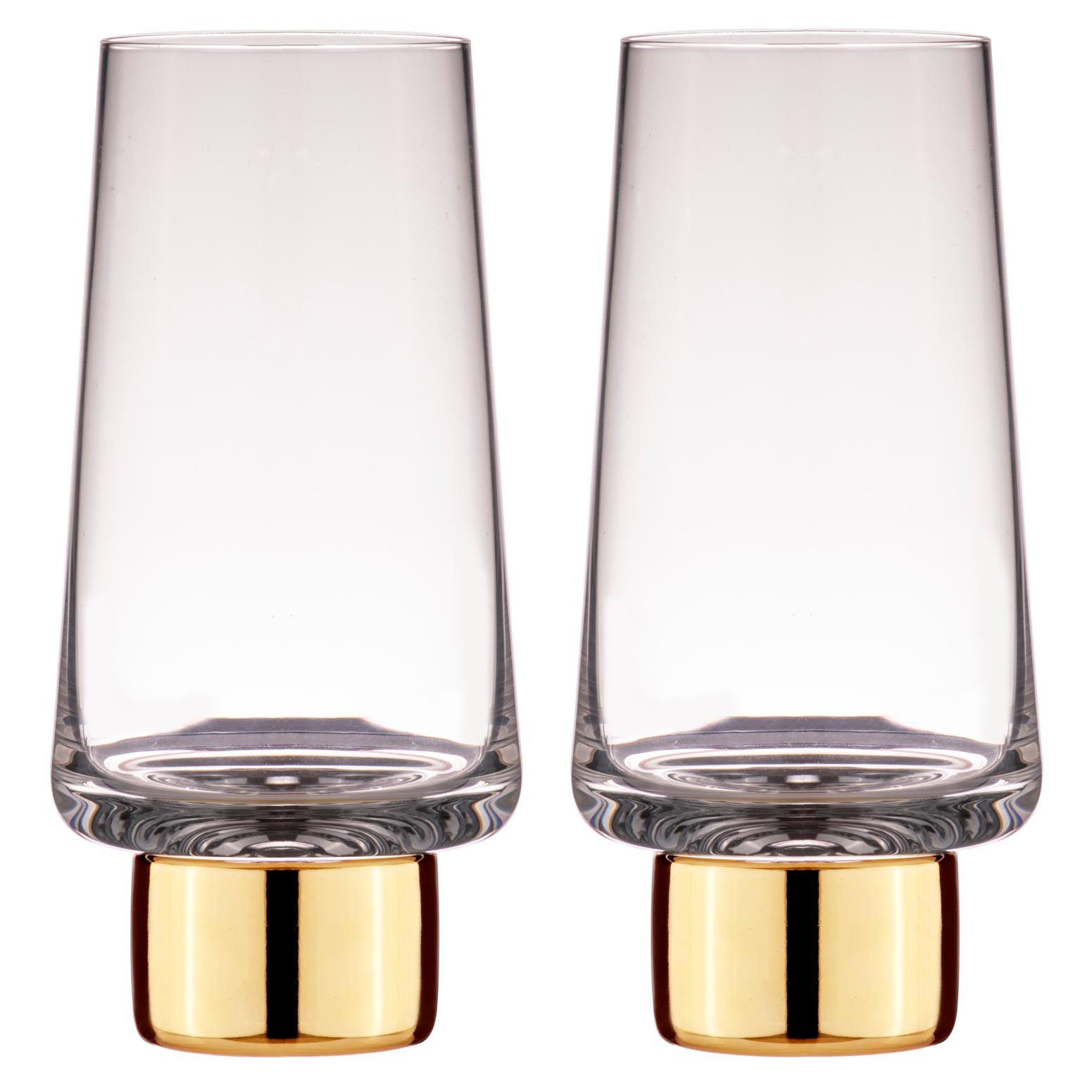 Tempa Aurora Clear Gold 2pk Highball Tumbler