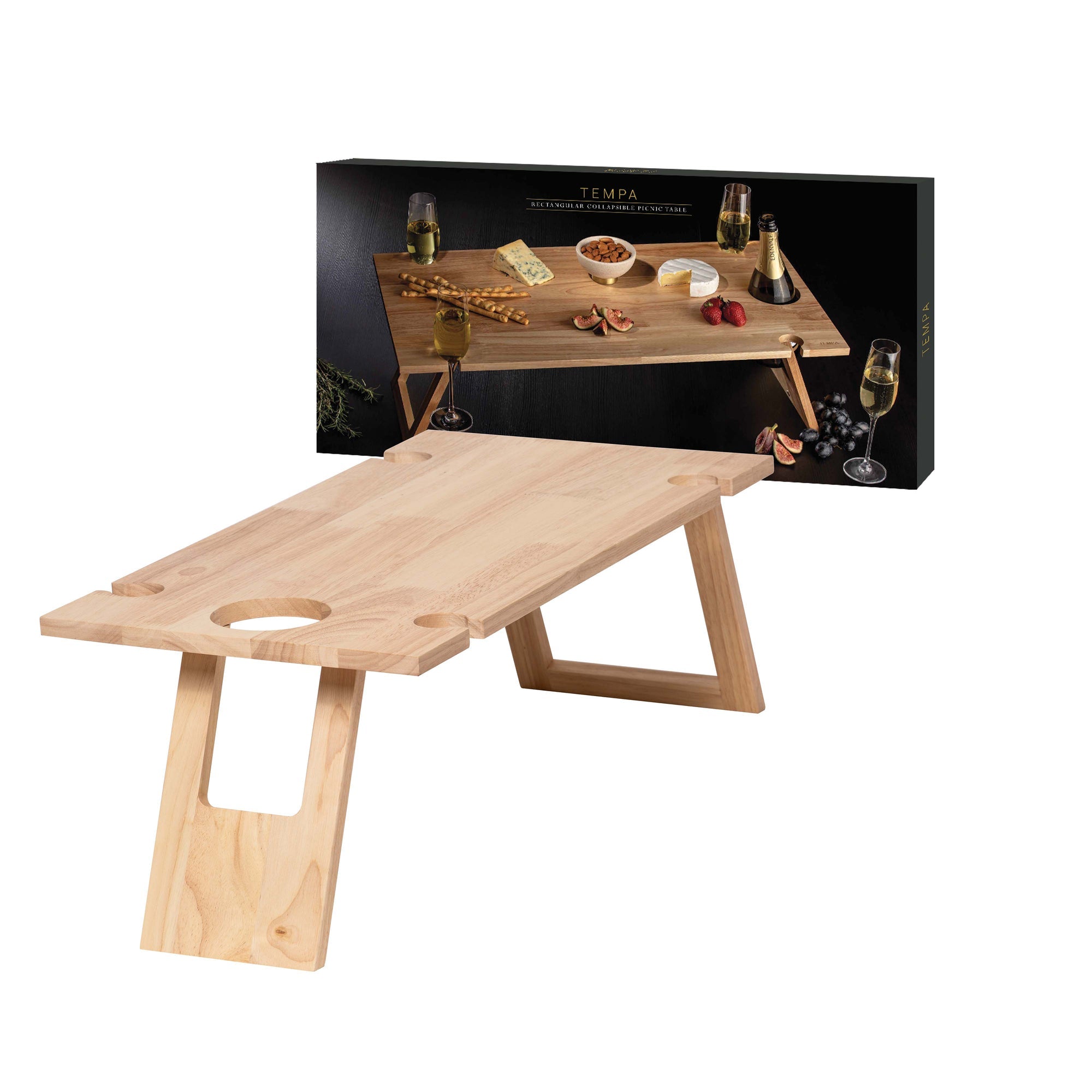 Tempa Fromagerie Rectangle Collapsible Picnic Table