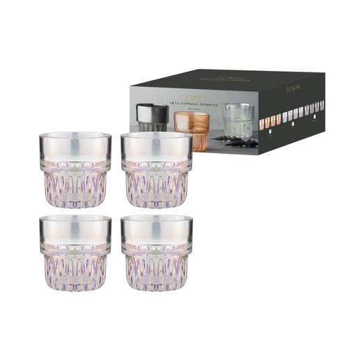 Tempa Skye Opal 4pk Lowball Tumbler