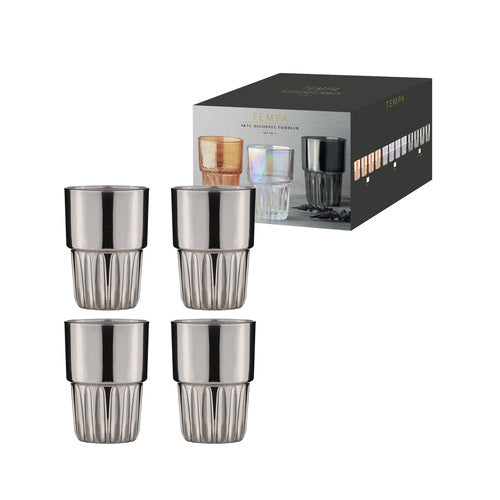 Tempa Skye Charcoal 4pk Highball Tumbler