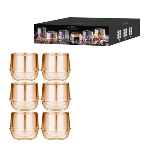 Tempa Costa Gold Small 6pk Tumbler