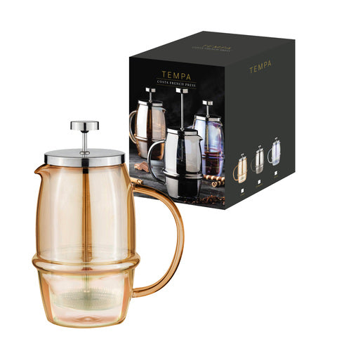 Tempa Costa Gold French Press
