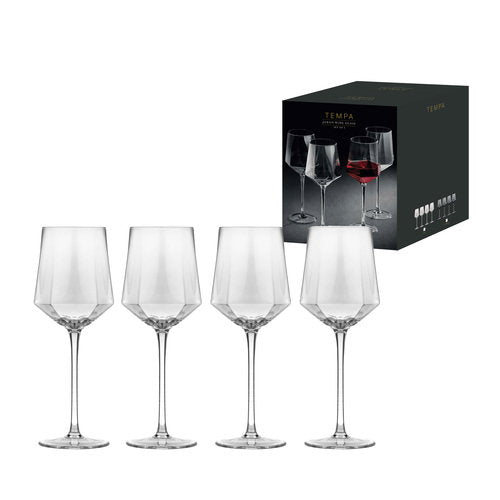 Tempa Jaxon Clear 4pk Wine Glass