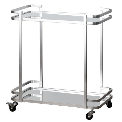 Tempa Bradley Silver Bar Cart