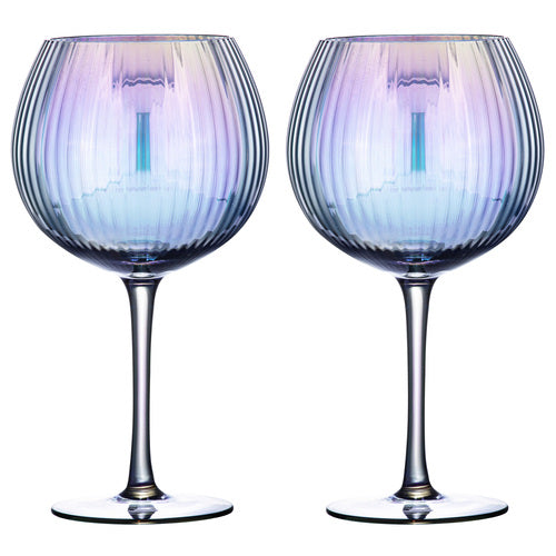 Tempa Thalia Black Pearl 2pk Gin Glass