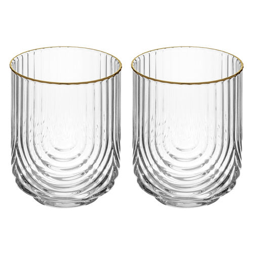 Tempa Florence Clear 2pk Lowball Tumbler