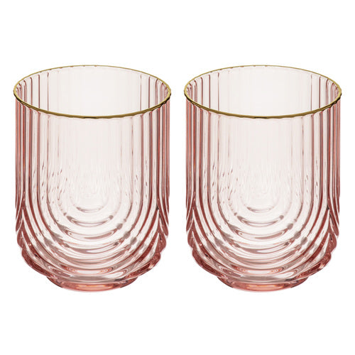Tempa Florence Opulent Pink 2pk Lowball Tumbler