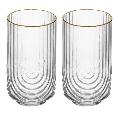 Tempa Florence Clear 2pk Highball Tumbler