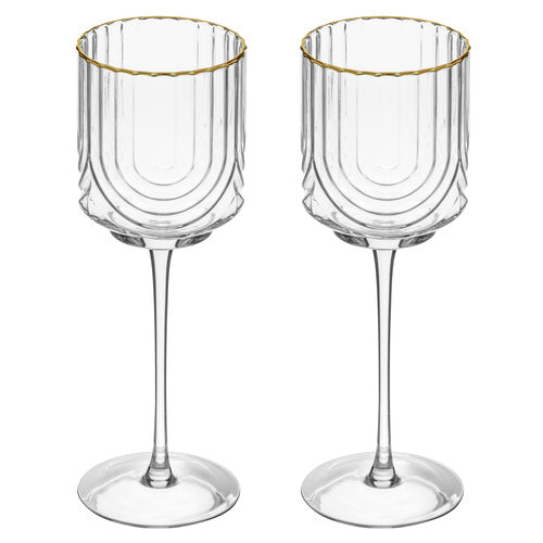 Tempa Florence Clear 2pk Wine Glass